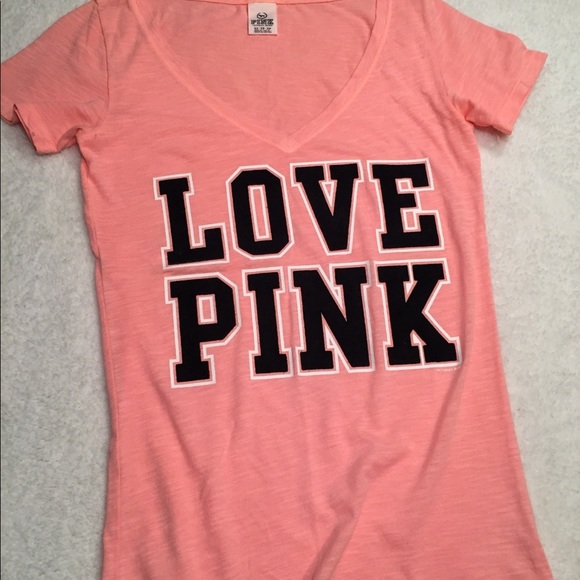 PINK Victoria's Secret Tops - LOVE PINK    T-shirt